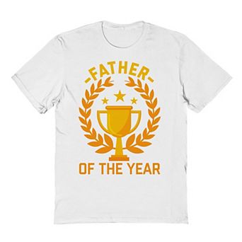 Men's Father Of The Year Trophy Graphic Tee