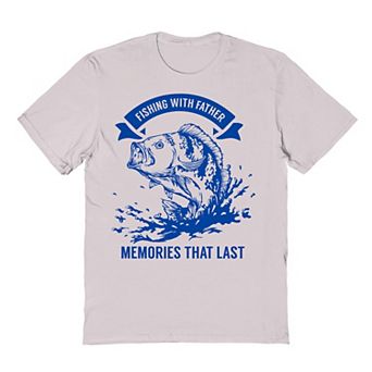 Men's Fishing With Father Graphic Tee