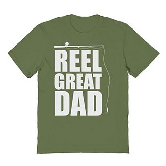 Men's Reel Great Dad Graphic Tee