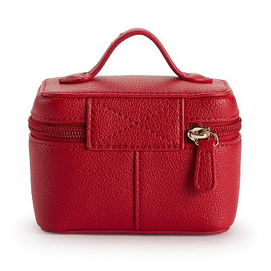 LC Lauren Conrad Top Handle Coin Pouch With Heart Design