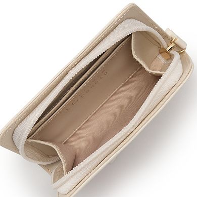 LC Lauren Conrad Ace of Hearts Book Coin Pouch With Floral Heart Design