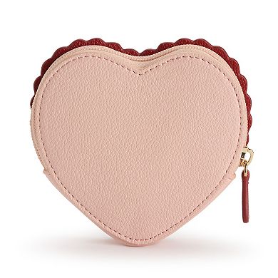 LC Lauren Conrad Chocolate Box Coin Pouch