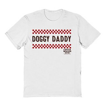 Men's Doggy Daddy Chequered Graphic Tee