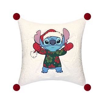 St. Nicholas Square® Disney's Stitch Snow Angel Decorative Pillow