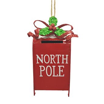 St. Nicholas Square® North Pole Mailbox Christmas Ornament