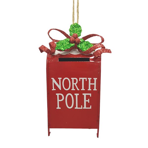 St. Nicholas Square® North Pole Mailbox Christmas Ornament