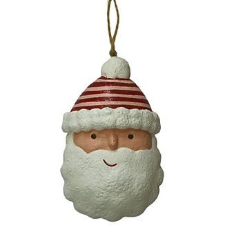 St. Nicholas Square® Paper Pulp Santa Christmas Ornament