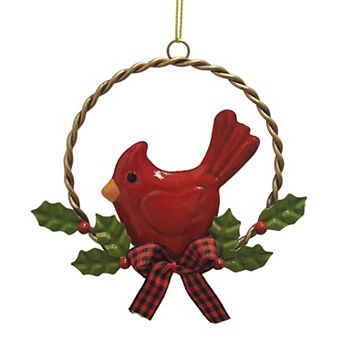 St. Nicholas Square® Cardinal Wreath Christmas Ornament