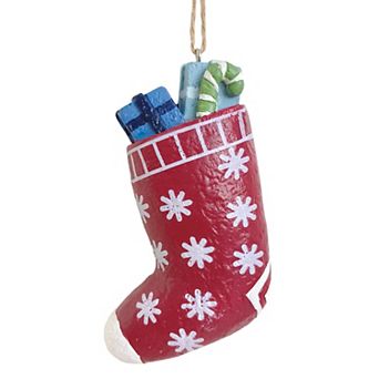 St. Nicholas Square® Paper Pulp Holiday Stocking Christmas Ornament