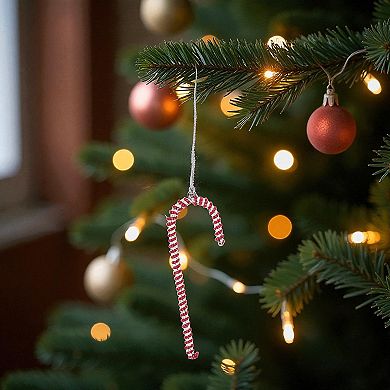 St. Nicholas Square® Beaded Candy Cane Christmas Ornament
