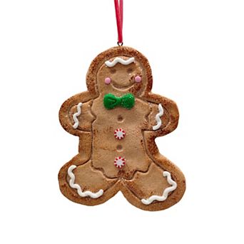 St. Nicholas Square® Clay Mr. Gingerbread Christmas Ornament