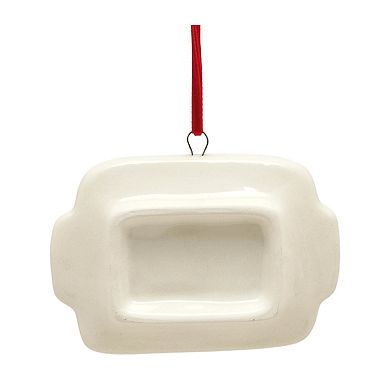 St. Nicholas Square® Ceramic Gingerbread Baking Tray Christmas Ornament