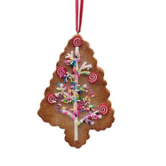 St. Nicholas Square® Clay Gingerbread Tree Christmas Ornament