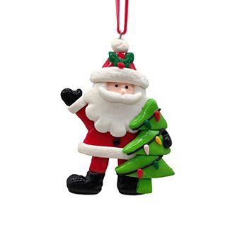 St. Nicholas Square® Clay Santa Christmas Ornament