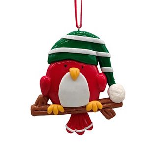 St. Nicholas Square® Clay Bird Christmas Ornament