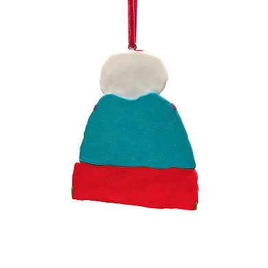 St. Nicholas Square® Clay Stocking Cap Christmas Ornament