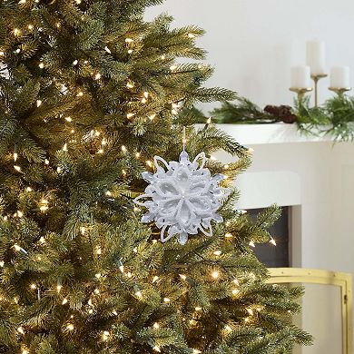 St. Nicholas Square® Silver Snowflake Christmas Ornament