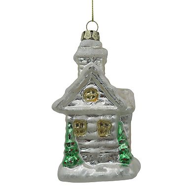 St. Nicholas Square® Glass House Christmas Ornament