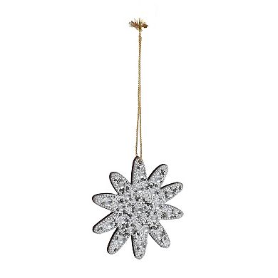 St. Nicholas Square® Jeweled & Beaded Snowflake Christmas Ornament