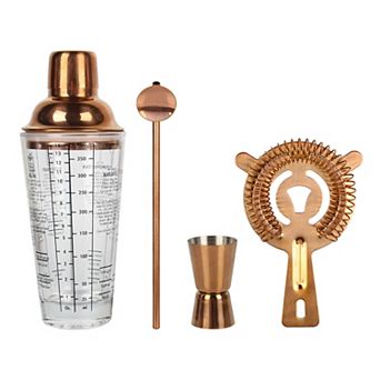 Brookstone 6 pc Cocktail Shaker Kit