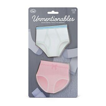 Fred 2 pk Unmentionables Sticky Notes