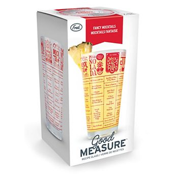 Fred Good Measure Recipe Glass