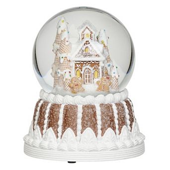 Roman Gingerbread Dome House Table Decor 5.75 Inch