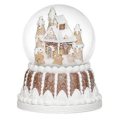 Roman Gingerbread Dome House Table Decor 5.75 Inch