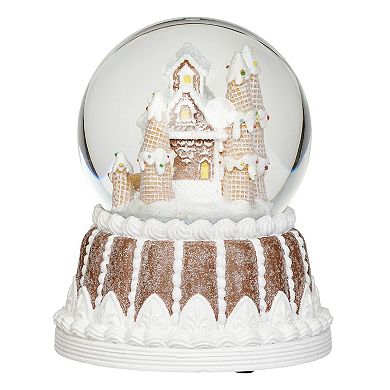 Roman Gingerbread Dome House Table Decor 5.75 Inch