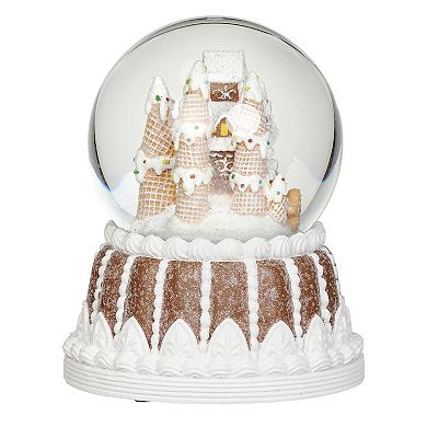 Roman Gingerbread Dome House Table Decor 5.75 Inch