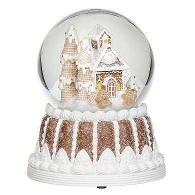 Roman Gingerbread Dome House Table Decor 5.75 Inch
