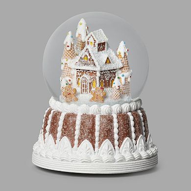 Roman Gingerbread Dome House Table Decor 5.75 Inch