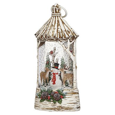 Roman Lighted Swirl Deer and Snowman Table Decor 11″