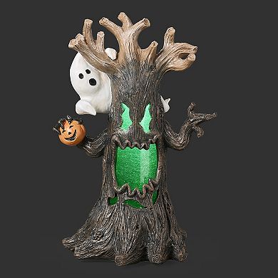 Roman 14" Lighted Spooky Tree Table Decor