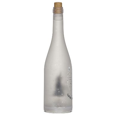 Roman 12" Lighted Grim and Tonic Bottle Decor