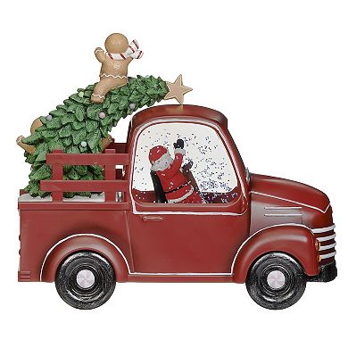 Roman 8" Lighted Swirl Gingerbread Truck Table Decor