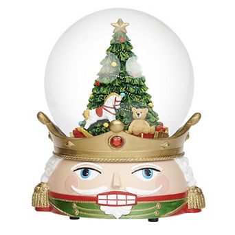 Roman Musical Nutcracker Head Dome Table Decor 6.5"