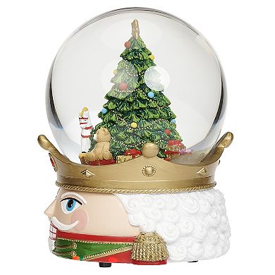 Roman Musical Nutcracker Head Dome Table Decor 6.5"