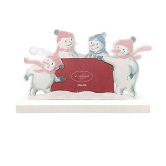 St. Nicholas Square® Snowman Shaped Acrylic Photo Frame