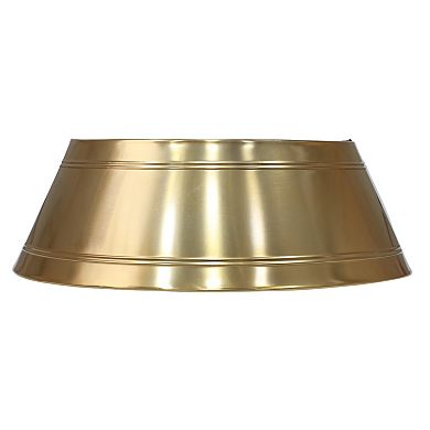 St. Nicholas Square® Mild Steel Gold Finish Christmas Tree Collar