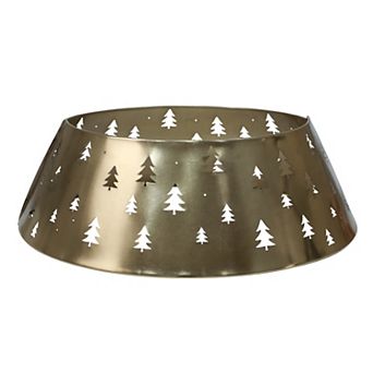 St. Nicholas Square® Die-Cut Trees Metal Christmas Tree Collar