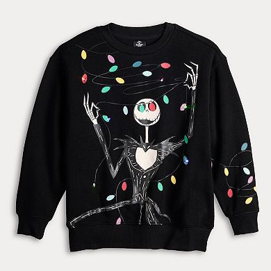 Girls 7-16 The Nightmare Before Christmas Graphic Pullover