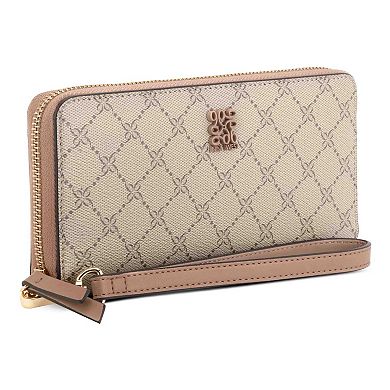 Nine West Anders Zip-Around Wallet With Wristlet Strap
