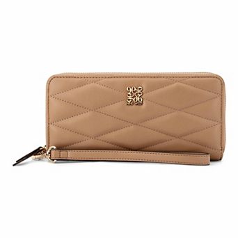 Nine West Anders Zip-Around Wallet With Wristlet Strap