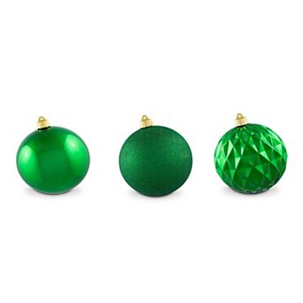 Krebs 3 pc Shatterproof Christmas Ornaments