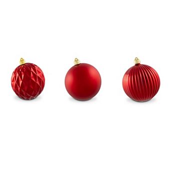 Krebs 3 pc Shatterproof Christmas Ornaments