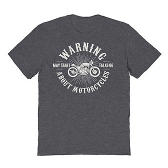 Men's Warning Graphic Tee