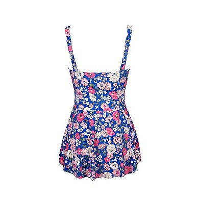 Women's Cupshe Wide Straps Tie Knot Swim Dress