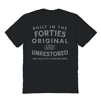 Men's Built In The Forties Graphic Tee