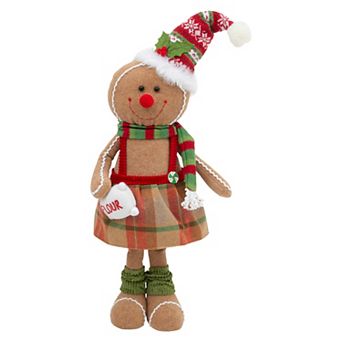 Standing Gingerbread Girl Floor Decor